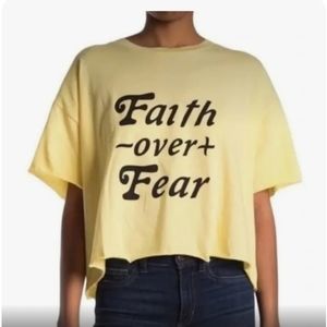 Abound Faith over Fear Tee